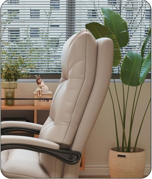 Cadeira de Escritório Cadeira de escritório ergonômica para chefe Premium Comfort Home Business Study Bedroom Cadeira Gamer - Imagem 2