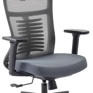 Cadeira de Escritorio Elements Vertta Black and Grey