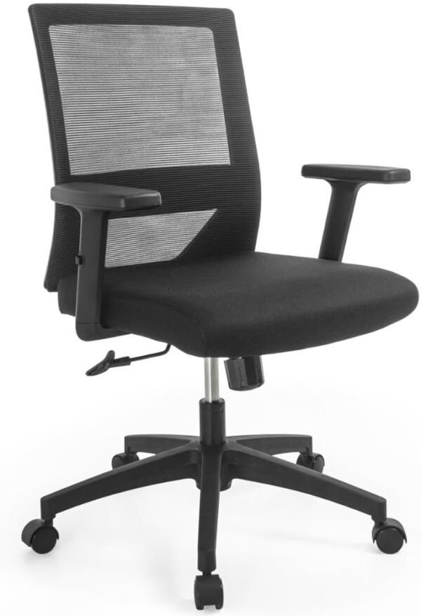 Cadeira de Escritório Ergonômica Chicago Diretor Tela Mesh com Relax - Preto