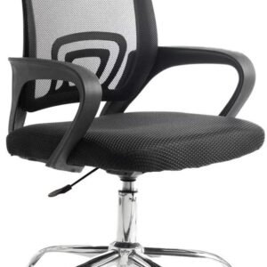 Cadeira de Escritório Giratória Diretor Executive Três Comfort Preta