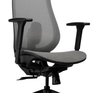 Cadeira de Escritório Zinnia Florence | Home Office | design ergonômico e malha respirável | ZNO-FLC-BK