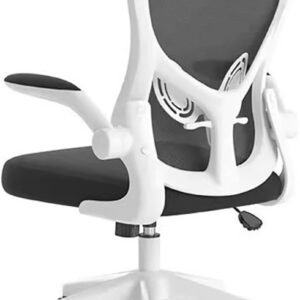 Cadeira de escritório Cadeira de computador simples para casa, estudo, escritório, encosto confortável, cadeira ergonômica, poltrona de mesa cadeira de computador(Gray)