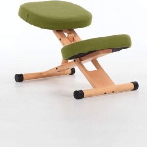 Cadeira de trabalho em casa, ergonômica, cadeira de ajoelhar, banco de madeira, suporte de postura, mobiliário, cadeira ergonômica de madeira, equilíbrio do corpo, dor nas costas, banco de joelho