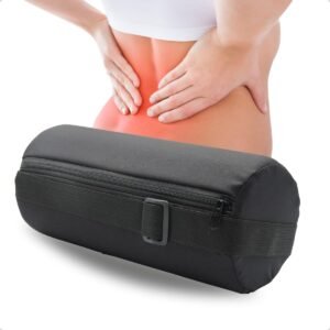 Encosto Apoio Lombar Corretor Postural Cadeira Ergonômico Suporte Ortopédico Alívio Pressão Coluna Conforto Postura Ideal Uso Diário Escritório Carro Poltrona Trabalho Longo Prazo Relaxamento Saúde
