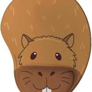 Geek Vip, Mouse Pad Ergonômico - Capivara Fofa Kawaii
