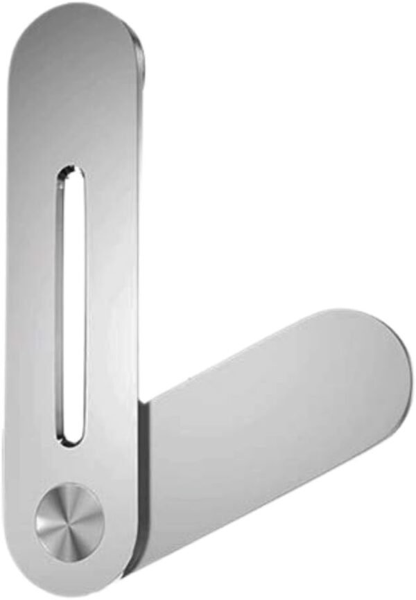 Gshield | Suporte de celular lateral para Notebook, Clipe magnético ajustável para fixação de smartphone - Prata - Imagem 2