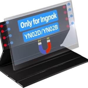 Ingnok Suporte de capa de monitor portátil – Aplicável à capa inteligente YN02D/YN02B com design ultrafino e ultraleve, acessório magnético para proteção aprimorada