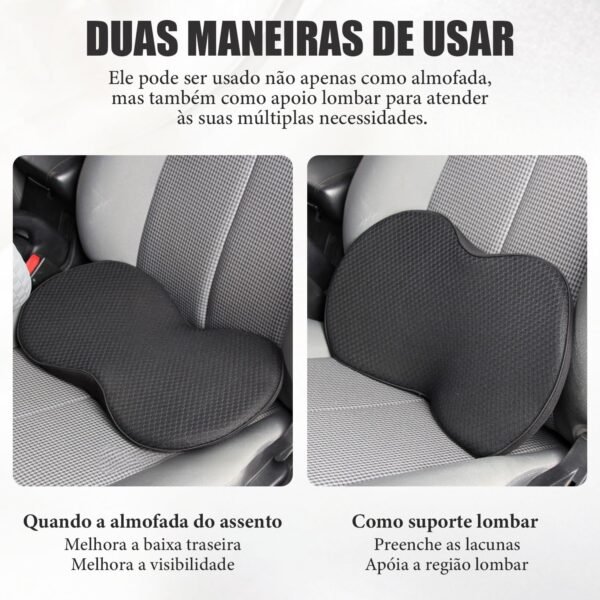 Kerdele Almofada de Assento de Carro, Almofada para Cadeira, Almofada de Assento de Carro, Almofada de Assento de Carro para Motorista, Almofada de Assento de Carro Apoio Lombar - Imagem 2