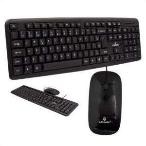 Kit Teclado E Mouse com Fio Profissional Para Home Office Escritório Empresas e trabalhos Mais Longos Macio e Agil