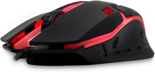 Kit Teclado e Mouse Gamer Semi Mecânico com LED RGB – Teclado USB para Jogos com Resposta Rápida + Mouse com Fio Ergonômico e Iluminação RGB – Alta Precisão, Ideal para PC e Notebook - Imagem 2