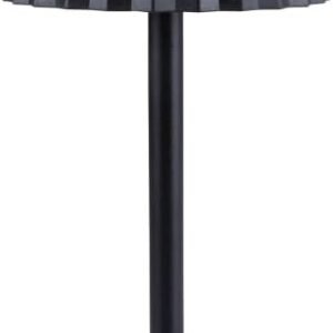 LYOR - Luminária de Mesa Led 3 Tons Pilha e Usb Touch Radiance 10,5cm x 10,5cm x 26cm Preta Plástico