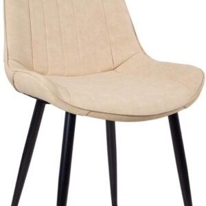 Loft7 Home Decor, Cadeira Estofada Chicago - Nude