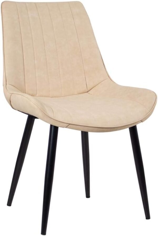 Loft7 Home Decor, Cadeira Estofada Chicago - Nude