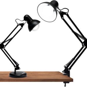 Luminaria Articulada Escritorio Leitura Base Mesa Pixar Suporte Garra Articulavel