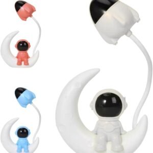 Luminária De Mesa De Abajur Luz Led Usb Decorativa Infantil Juvenil Divertida Portátil Presente Dia Das Crianças (Branco)