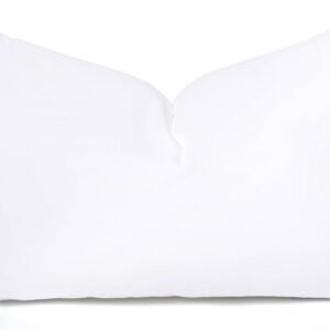MIULEE Fronha de almofada premium retangular para almofada decorativa sofá 30 x 55 cm