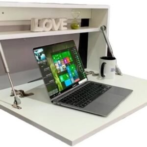 Mesa De Parede Escrivaninha Dobravel Para Home Office Branca