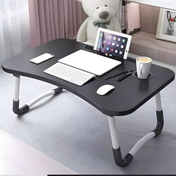 Mesa Dobrável para Notebook Ideal para Cama e Sofá Compacta Resistente e Portátil Perfeita para Home Office e Estudos com Pés Antiderrapantes e Design Leve PREMIUM