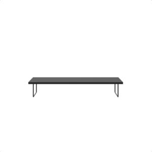 Mesa para Notebook Base Suporte para Monitor Computador Elevação para Mesa em MDF Home Office Criare (Preto)