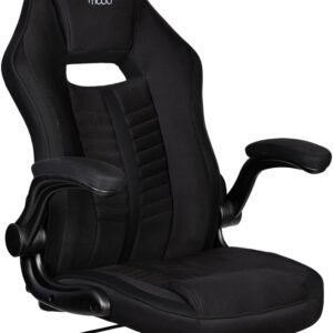 Moob Cadeira Gamer Giratória Royale Com Regulagem de Altura Preto/Cinza