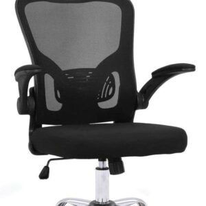 Moob Cadeira de Escritório Presidente Barcelona Giratória Ergonômica Com Sistema Relax Preta