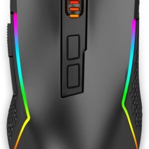 Mouse Gamer Redragon Trident Lite RGB Preto 8000 DPI PAW3104 M613-RGB