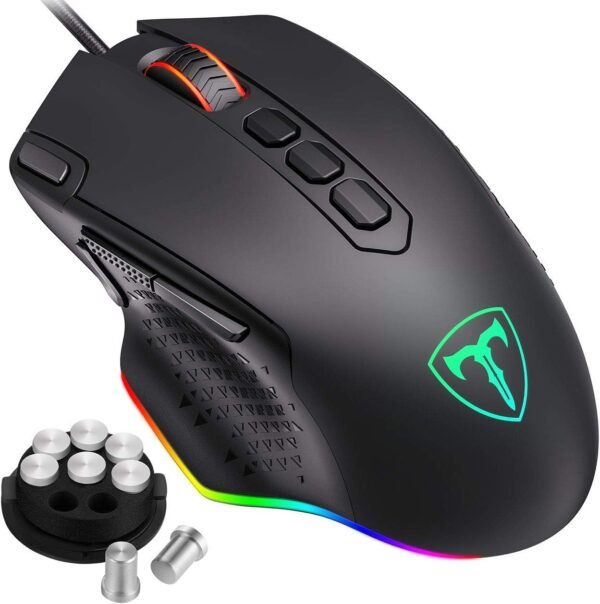 Mouse Gamer T-Dagger Bettle RGB 4800DPI Preto T-TGM305