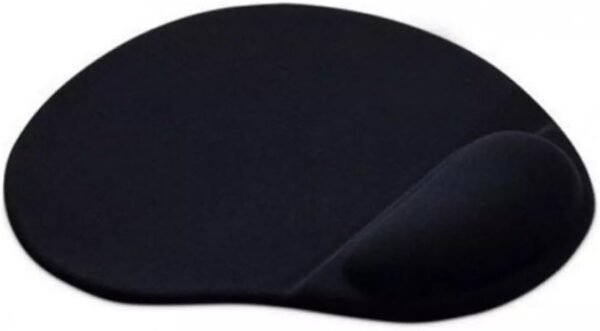 Mouse Pad B-max almofada gel ergonômico Bm751 De Tecido Tamanho M 22x26x1.5cm Preto, mousepad tecido - Imagem 2