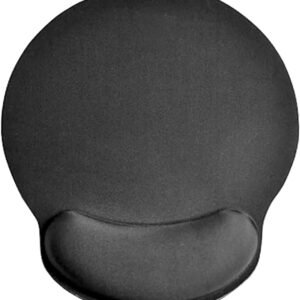 Mouse Pad com Apoio Ergonômico Premium, Antiderrapante, Descanso de Pulso em Gel, Conforto e Precisão - Complete Store®