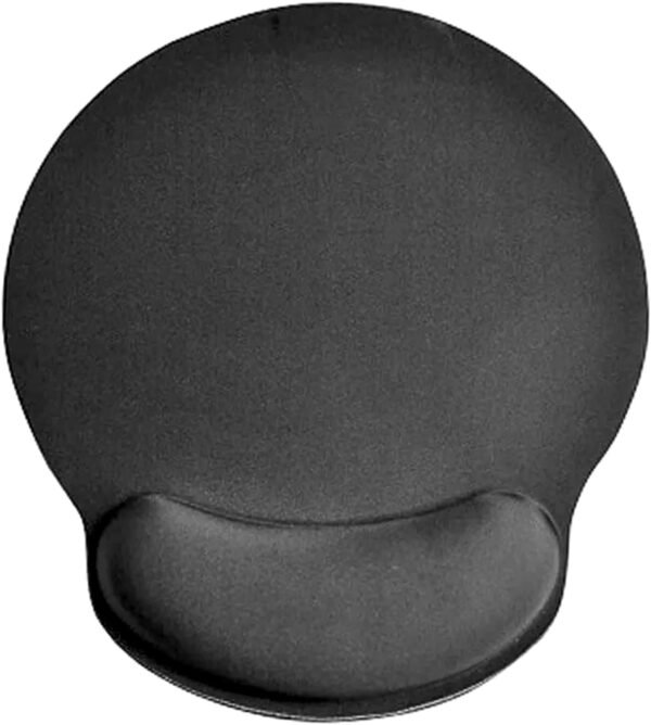 Mouse Pad com Apoio Ergonômico Premium, Antiderrapante, Descanso de Pulso em Gel, Conforto e Precisão - Complete Store®
