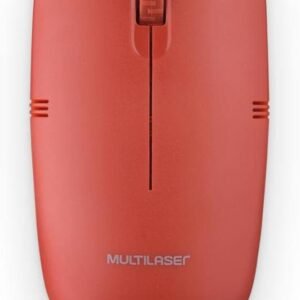 Mouse Sem Fio 2.4GHZ USB Vermelho - MO289