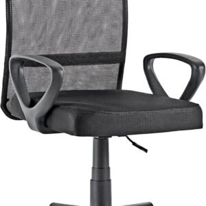 NEWCONCEPT, Cadeira de Escritório Executiva Tela Respirável Mesh Ergonômica Altura Ajustável Estofado Confortável Função Relax com Rodinhas Base Giratória Secretária Consultório
