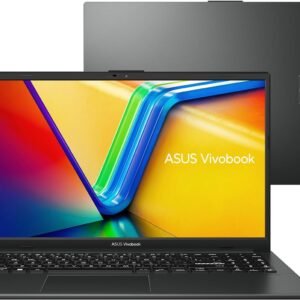 Notebook ASUS VivoBook Go 15, AMD RYZEN 5 7520U, 8GB, 256GB SSD, KeepOS, Tela 15,6" FHD, Mixed Black - E1504FA-NJ731