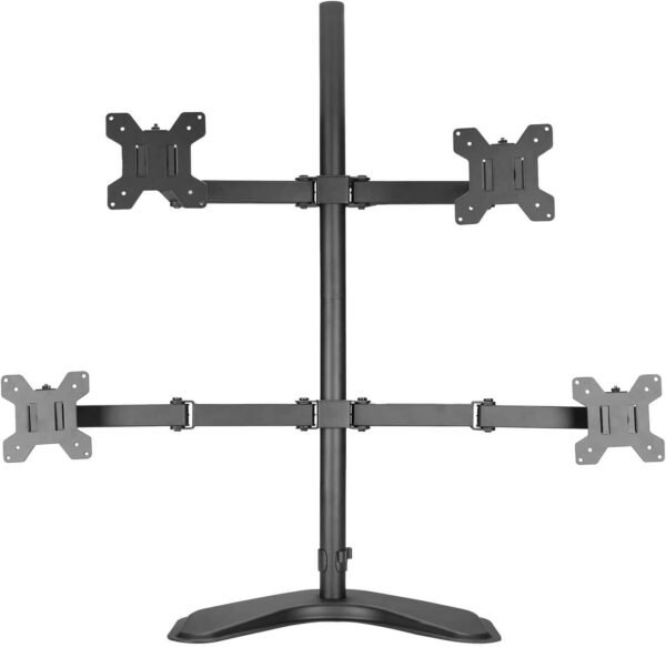 Suporte Articulado Com Base Para 4 Monitores De Mesa 10 Até 32" - Imagem 2