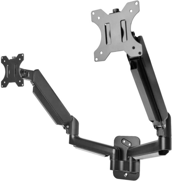 Suporte Articulado De Parede Com Pistão A Gás Para 2 Monitores