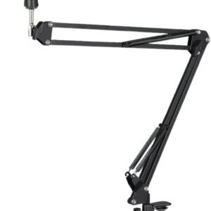 Suporte Articulado de Mesa para Microfone 70cm