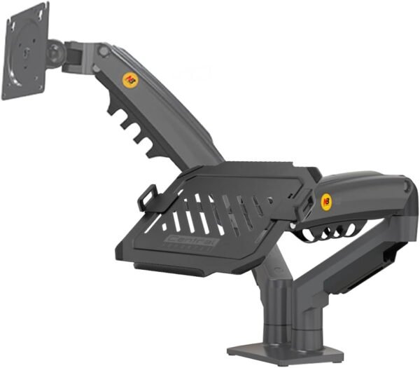 Suporte Articulado para Monitor F160 NB Braço Giratório Pistão a Gás com Bandeja Apoio Notebook NBH-7 - Imagem 2