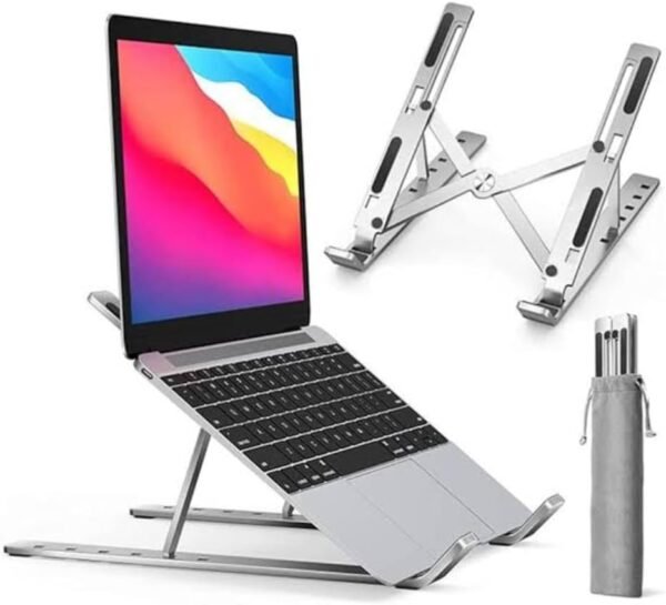 Suporte Base Ergonômico para Notebook, Laptop e Tablet – Ideal para Home Office, Estudos e Escritório Design Moderno e Mais Conforto no Seu Dia a Dia