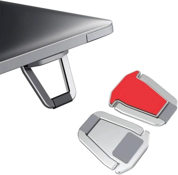 Suporte Dobrável Ajustável Para Fixar No Macbook Ou Notebook
