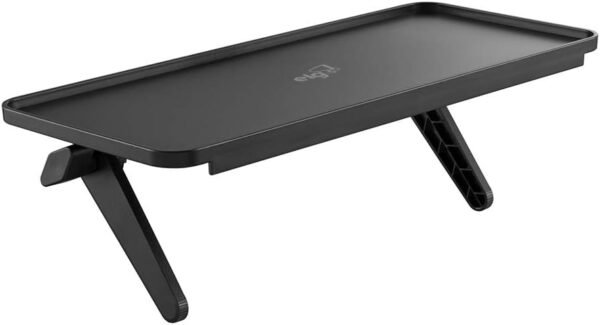 Suporte Estilo Bandeja para TV ou Monitor, Capacidade de Até 6kg, Versátil, Organizador de Dispositivos Para Montar em Cima da Televisão, ACE08D, ELG