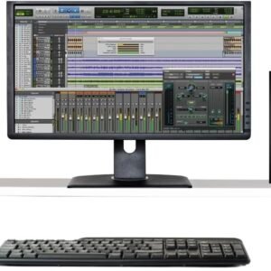 Suporte Monitor Grande Home Studio Base Para Mesa