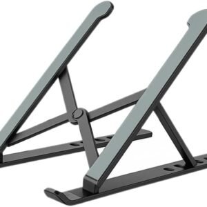 Suporte Regulável para Notebook, Design Ergonômico, Dobrável e Leve, para Home Office e Estudos