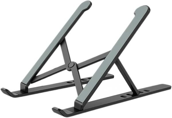 Suporte Regulável para Notebook, Design Ergonômico, Dobrável e Leve, para Home Office e Estudos