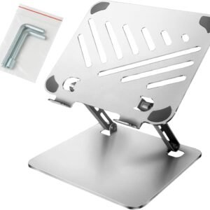 Suporte ajustável para laptop, Suporte para notebook e tablet, Suporte ergonomico para notebook, MacBook Air/Pro, Lenovo, Samsung, ASUS, Dell More10-17 Laptop - Steel Hook Premium