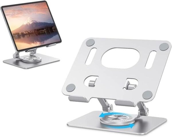 Suporte para Tablet, iPad e Celular de Mesa até 13"– Ajustável, Para Leitura, Estudo, Desenhar e Escritório, Compatível com Kindle, Portátil em Metal | Premium InoVibes