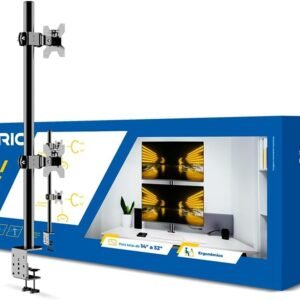 Suporte vertical FIXO para dois monitores