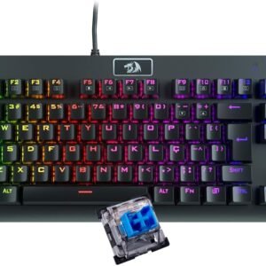 Teclado Mecânico Gamer Redragon Dark Avenger, RGB, Switch Outemu Blue, ABNT2 - K568RGB-2