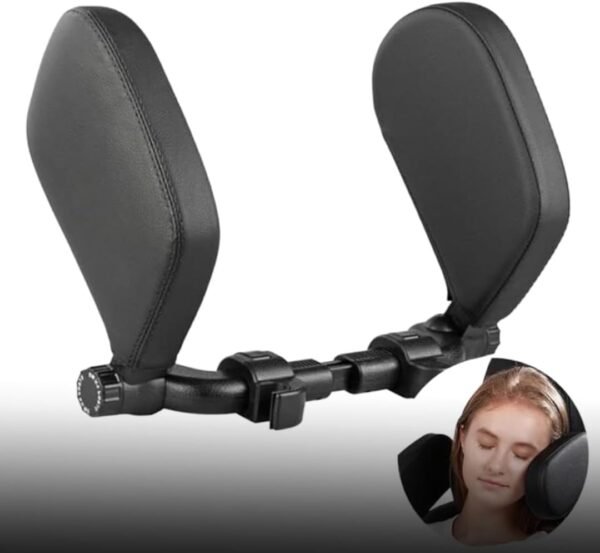 Travesseiro Encosto de Cabeça para Assento de Carro – Conforto Ergonômico e Apoio Perfeito para Viagens Relaxantes