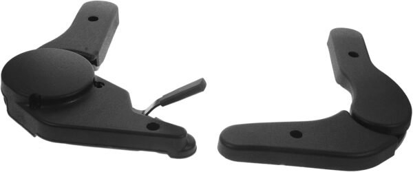 ULTECHNOVO 1Conjunto Ajustador de Ângulo Cadeira Gamer Acessórios de Cadeira Reclinável Prático e Durável Sillas de Corrida Preto