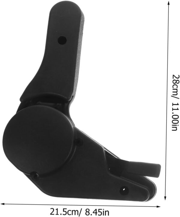 ULTECHNOVO 1Conjunto Ajustador de Ângulo Cadeira Gamer Acessórios de Cadeira Reclinável Prático e Durável Sillas de Corrida Preto - Imagem 2